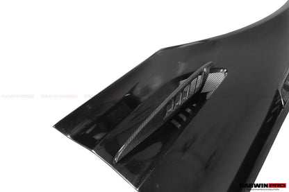 DarwinPRO BK Style Partial Carbon Fiber Front Fender | 2015-2021 Mercedes Benz AMG GT & GTS & GTC & GTR