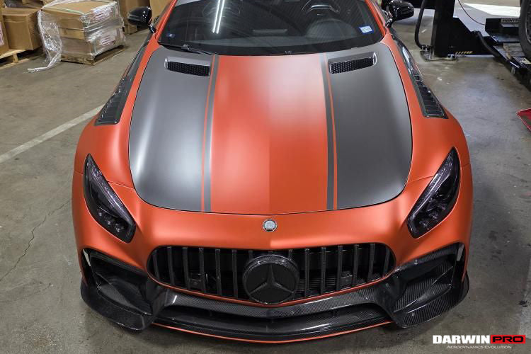DarwinPRO BK Style Partial Carbon Fiber Front Fender | 2015-2021 Mercedes Benz AMG GT & GTS & GTC & GTR