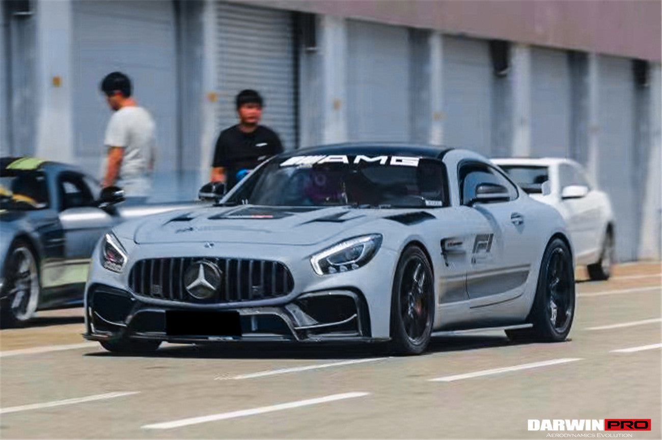 DarwinPRO BK Style Partial Carbon Fiber Front Fender | 2015-2021 Mercedes Benz AMG GT & GTS & GTC & GTR