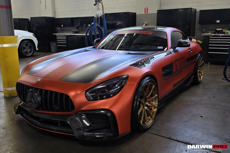 DarwinPRO BK Style Partial Carbon Fiber Front Fender | 2015-2021 Mercedes Benz AMG GT & GTS & GTC & GTR