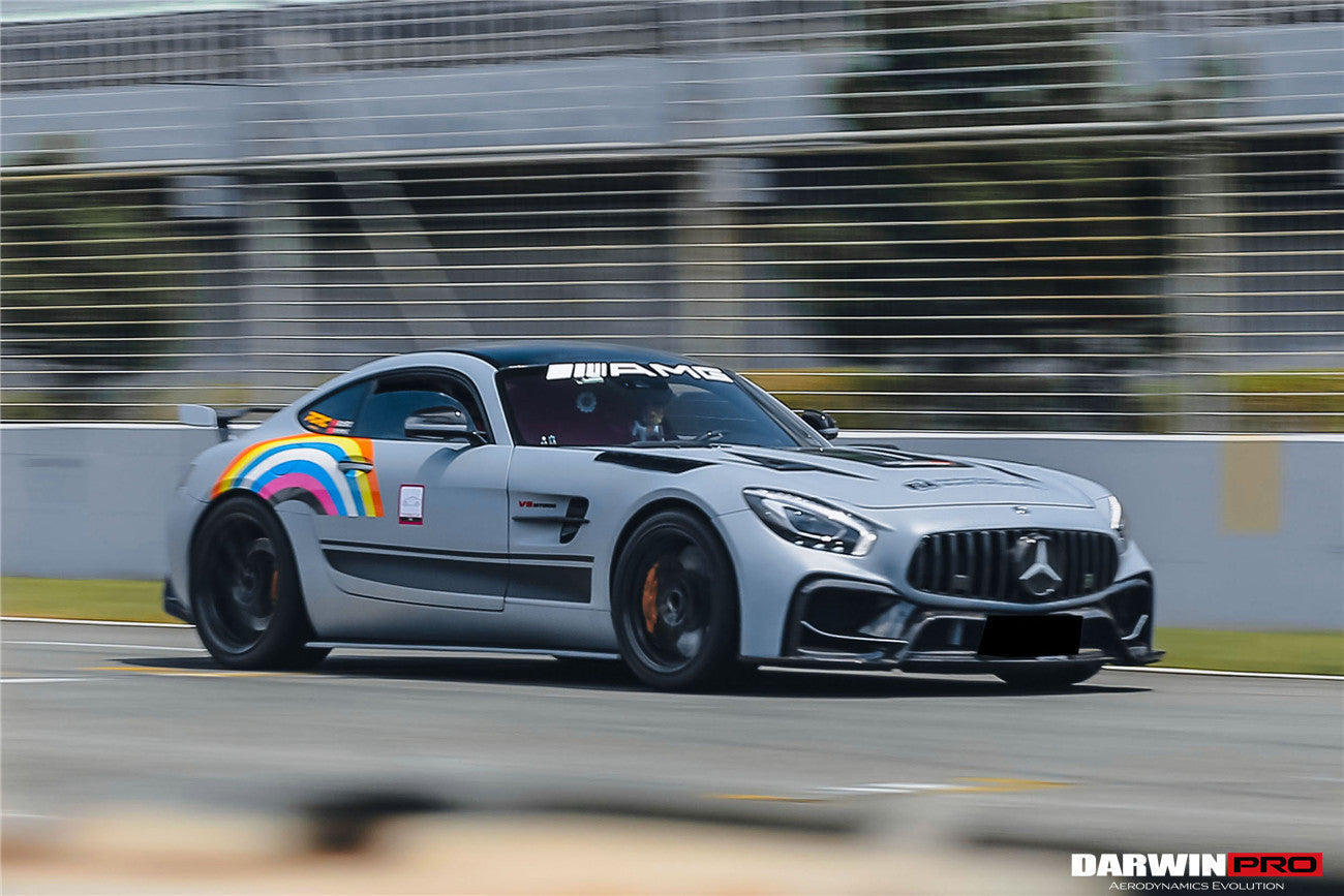 DarwinPRO BK Style Partial Carbon Fiber Front Fender | 2015-2021 Mercedes Benz AMG GT & GTS & GTC & GTR
