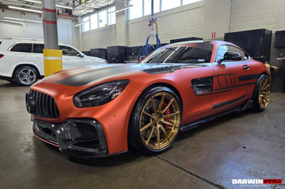DarwinPRO BK Style Partial Carbon Fiber Front Fender | 2015-2021 Mercedes Benz AMG GT & GTS & GTC & GTR