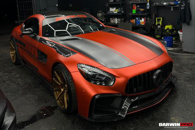 DarwinPRO BK Style Partial Carbon Fiber Front Fender | 2015-2021 Mercedes Benz AMG GT & GTS & GTC & GTR