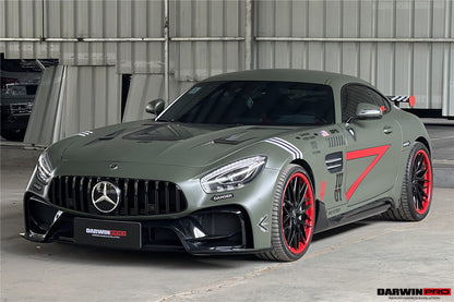 Parrilla de parachoques delantera de alto rendimiento DarwinPRO para Mercedes Benz AMG GT GTS GTC IMP 2017-2021