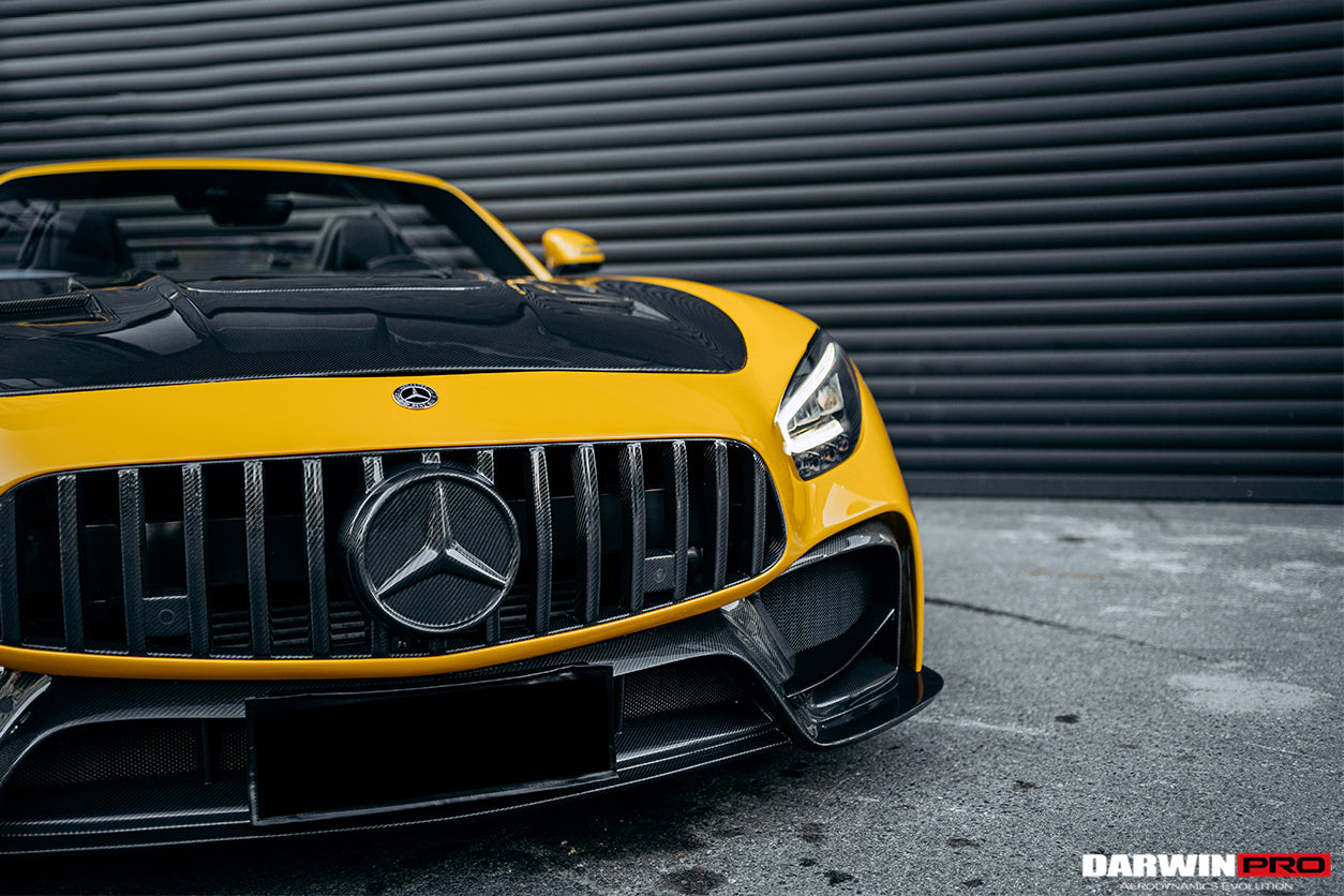 DarwinPRO IMP Performance Part Carbon Fiber Front Bumper with Grill | 2015-2016 Mercedes Benz AMG GT GTS