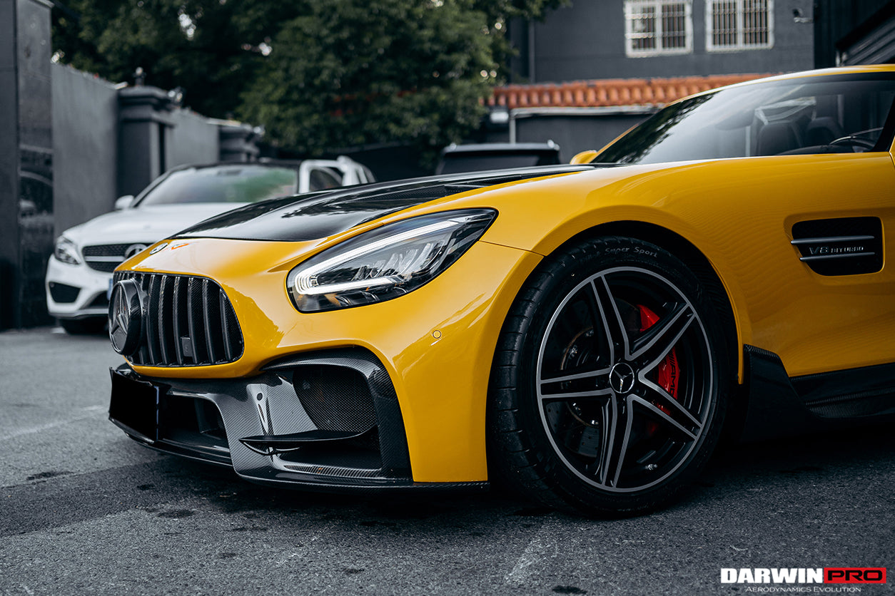 DarwinPRO IMP Performance Part Carbon Fiber Front Bumper with Grill | 2015-2016 Mercedes Benz AMG GT GTS