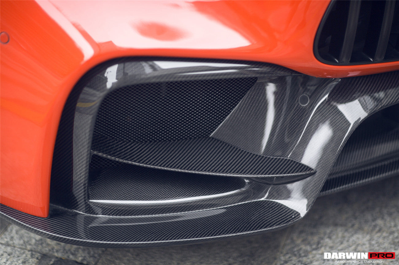 DarwinPRO IMP Performance Part Carbon Fiber Front Bumper with Grill | 2015-2016 Mercedes Benz AMG GT GTS
