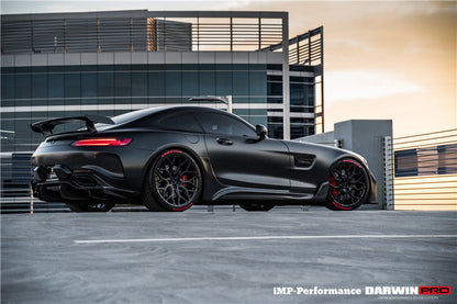 Faldones laterales de fibra de carbono parciales DarwinPRO para Mercedes Benz AMG GT GTS IMP Performance (2015-2022)