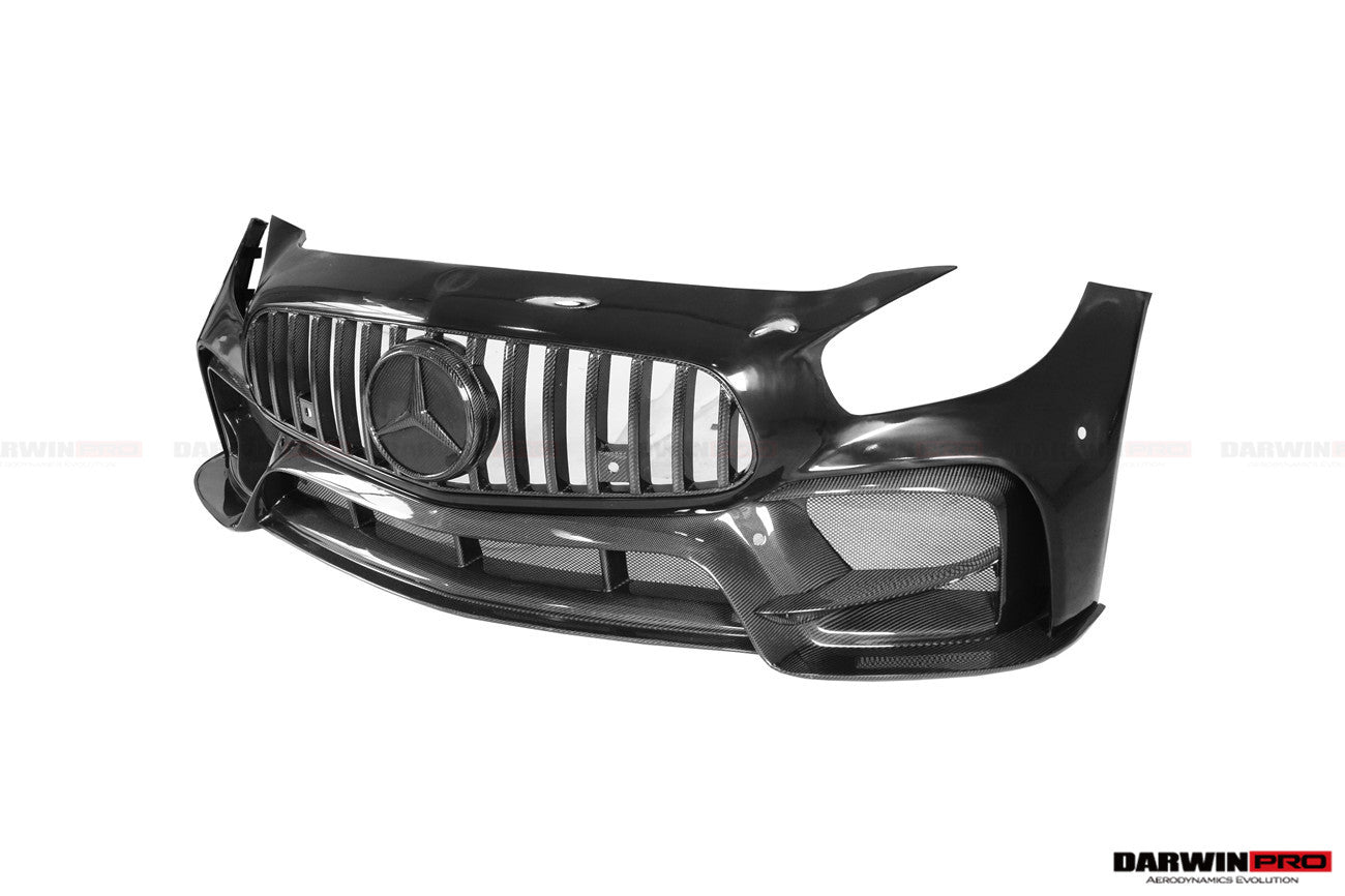 DarwinPRO IMP Performance Part Carbon Fiber Front Bumper with Grill | 2015-2016 Mercedes Benz AMG GT GTS