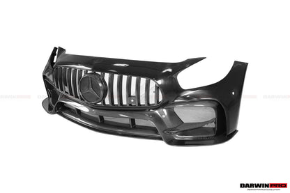 DarwinPRO IMP Performance Part Carbon Fiber Front Bumper with Grill | 2015-2016 Mercedes Benz AMG GT GTS