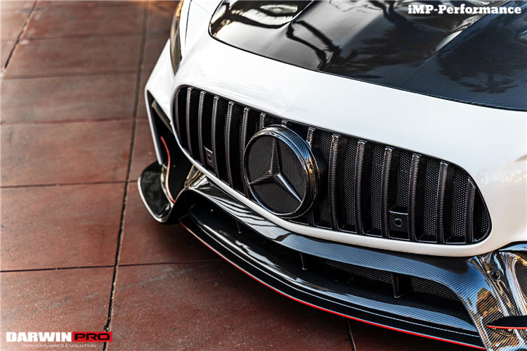 DarwinPRO IMP Performance Part Carbon Fiber Front Bumper with Grill | 2015-2016 Mercedes Benz AMG GT GTS