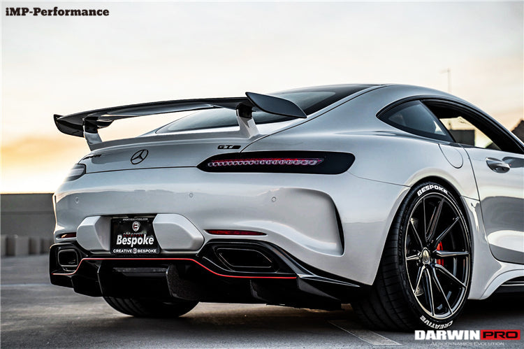 DarwinPRO IMP Carbon Fiber Trunk Spoiler Wing | 2015-2021 Mercedes Benz AMG GT & GTS & GTC Coupe Only