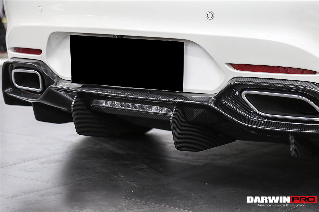 Difusor trasero de fibra de carbono DarwinPRO para Mercedes Benz AMG GT GTS IMP 2015-2021