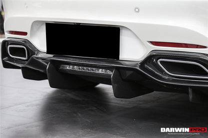 Difusor trasero de fibra de carbono DarwinPRO para Mercedes Benz AMG GT GTS IMP 2015-2021