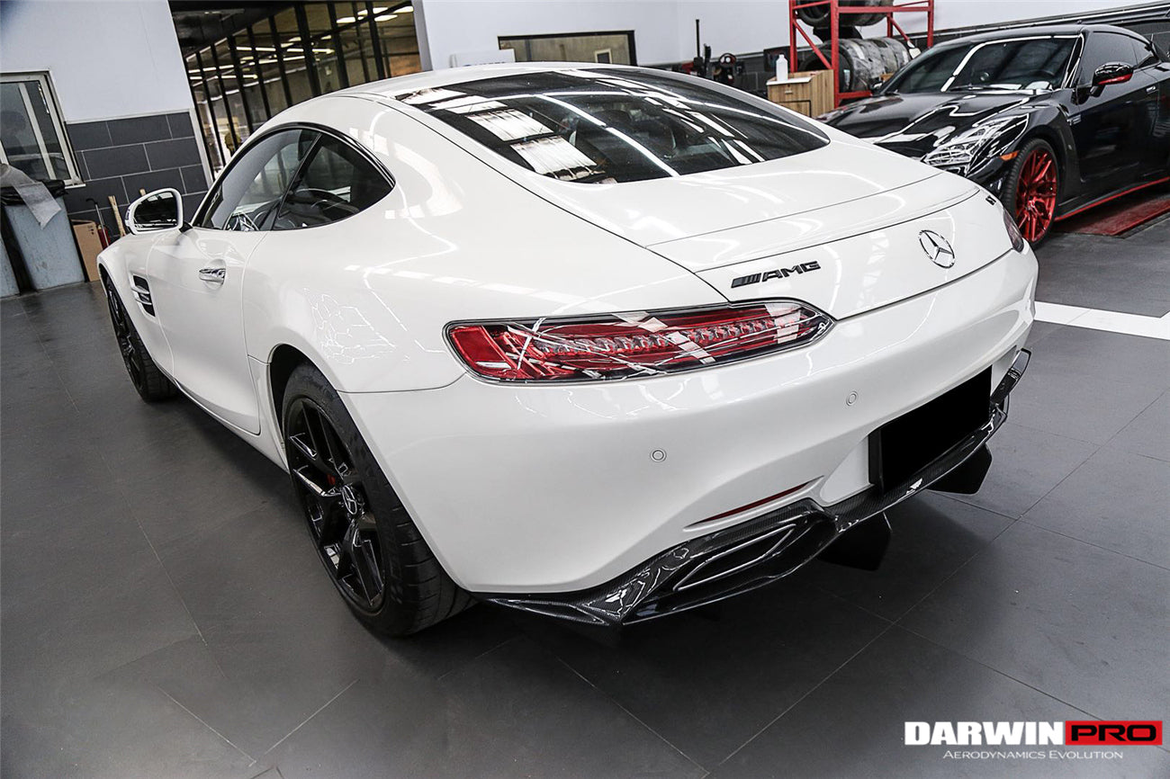 Difusor trasero de fibra de carbono DarwinPRO para Mercedes Benz AMG GT GTS IMP 2015-2021