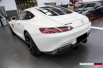 Difusor trasero de fibra de carbono DarwinPRO para Mercedes Benz AMG GT GTS IMP 2015-2021