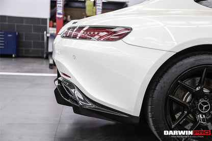 Difusor trasero de fibra de carbono DarwinPRO para Mercedes Benz AMG GT GTS IMP 2015-2021