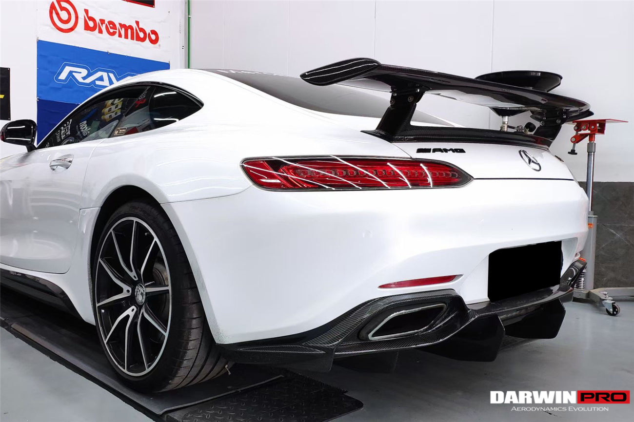 Difusor trasero de fibra de carbono DarwinPRO para Mercedes Benz AMG GT GTS IMP 2015-2021