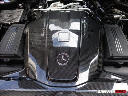 DarwinPRO Autoclave Carbon Fiber Engine Cover Replacement | 2015-2020 Mercedes Benz AMG GT GTS