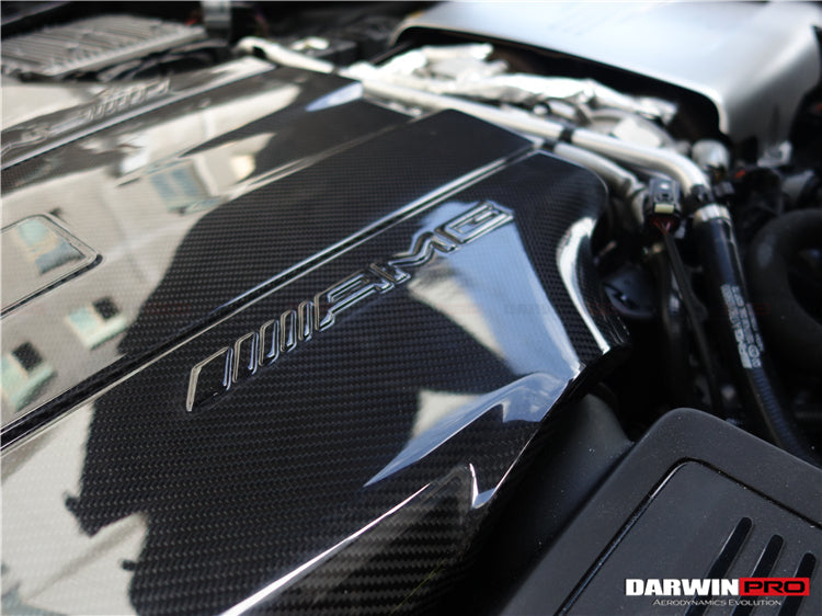 DarwinPRO Autoclave Carbon Fiber Engine Cover Replacement | 2015-2020 Mercedes Benz AMG GT GTS