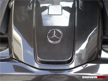 DarwinPRO Autoclave Carbon Fiber Engine Cover Replacement | 2015-2020 Mercedes Benz AMG GT GTS