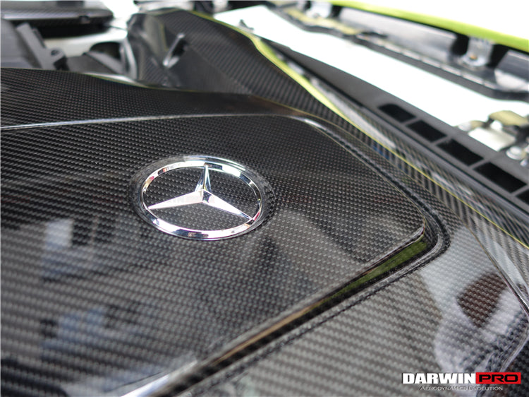 DarwinPRO Autoclave Carbon Fiber Engine Cover Replacement | 2015-2020 Mercedes Benz AMG GT GTS