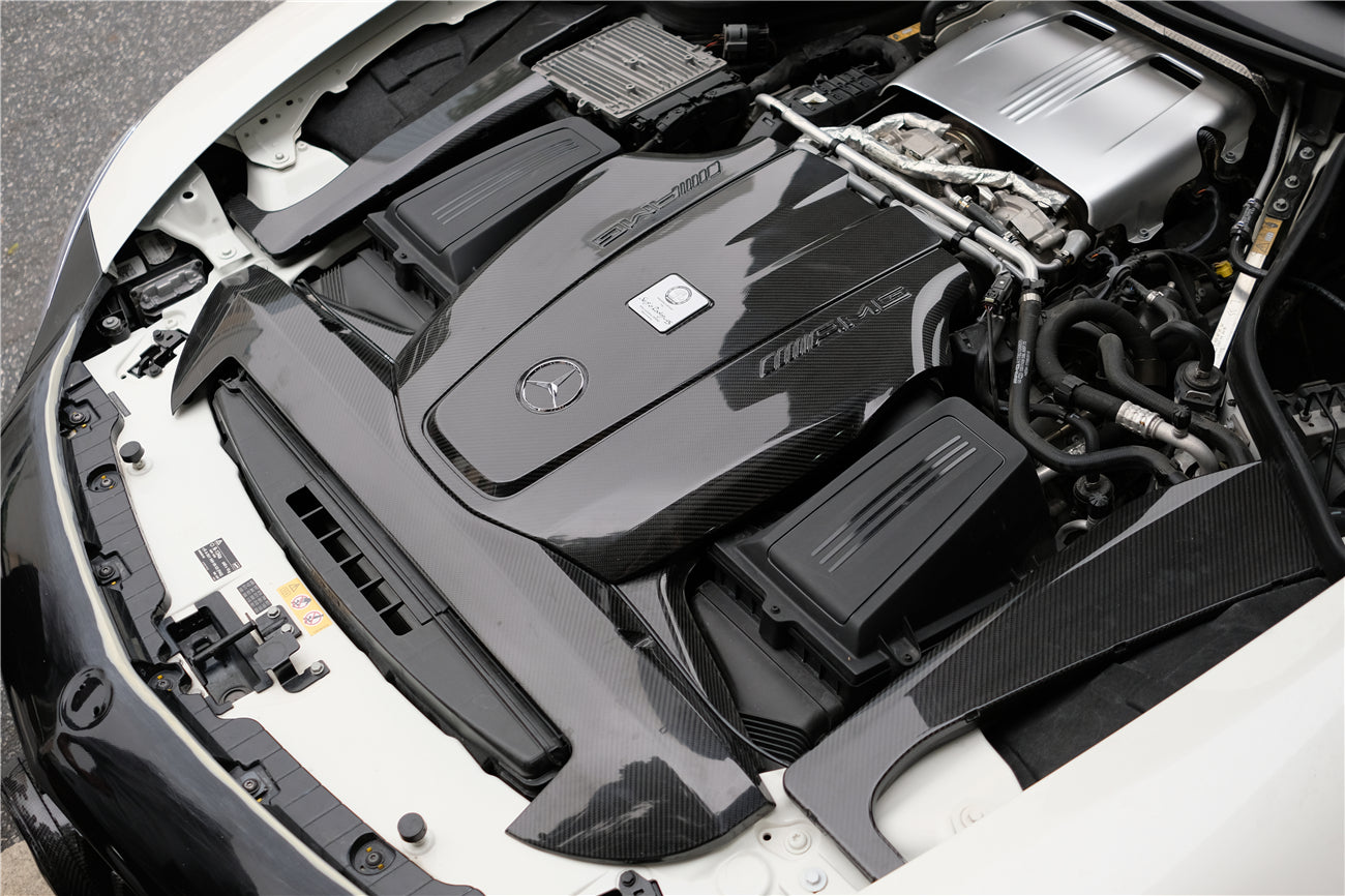 DarwinPRO Autoclave Carbon Fiber Engine Cover Replacement | 2015-2020 Mercedes Benz AMG GT GTS