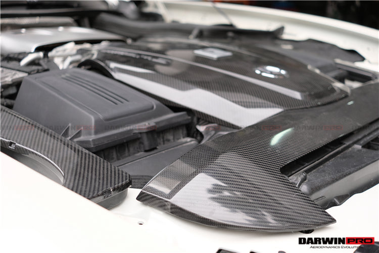 DarwinPRO Autoclave Carbon Fiber Engine Cover Replacement | 2015-2020 Mercedes Benz AMG GT GTS