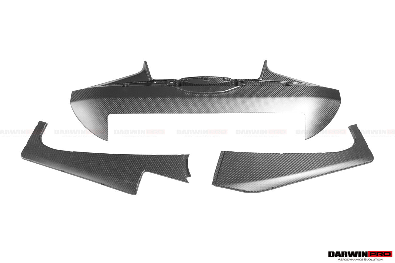 DarwinPRO Autoclave Carbon Fiber Radiator Cover Replacement | 2015-2020 Mercedes Benz AMG GT & GTS