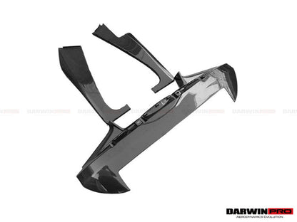 DarwinPRO Autoclave Carbon Fiber Radiator Cover Replacement | 2015-2020 Mercedes Benz AMG GT & GTS