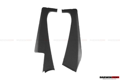DarwinPRO Autoclave Carbon Fiber Radiator Cover Replacement | 2015-2020 Mercedes Benz AMG GT & GTS