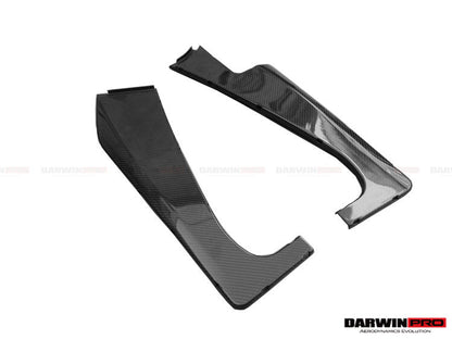 DarwinPRO Autoclave Carbon Fiber Radiator Cover Replacement | 2015-2020 Mercedes Benz AMG GT & GTS