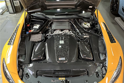 DarwinPRO Autoclave Carbon Fiber Radiator Cover Replacement | 2015-2020 Mercedes Benz AMG GT & GTS