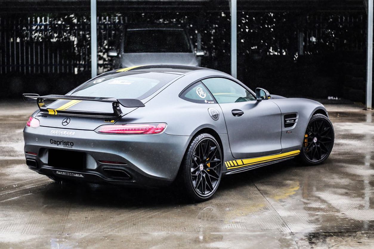 DarwinPRO 2015-2018 Mercedes Benz AMG GT & GTS Carbon Fiber Side Skirts Splitters