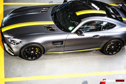 DarwinPRO 2015-2018 Mercedes Benz AMG GT & GTS Carbon Fiber Side Skirts Splitters