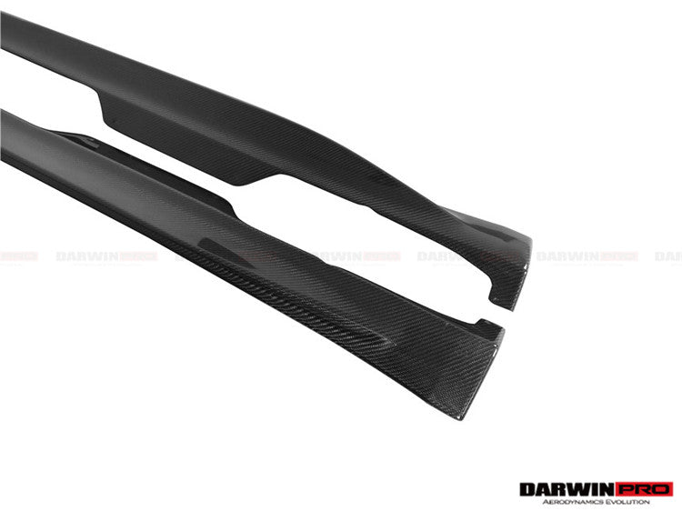 DarwinPRO 2015-2018 Mercedes Benz AMG GT & GTS Carbon Fiber Side Skirts Splitters
