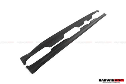 DarwinPRO 2015-2018 Mercedes Benz AMG GT & GTS Carbon Fiber Side Skirts Splitters