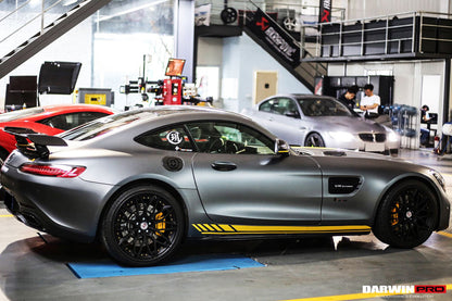 DarwinPRO 2015-2018 Mercedes Benz AMG GT & GTS Carbon Fiber Side Skirts Splitters