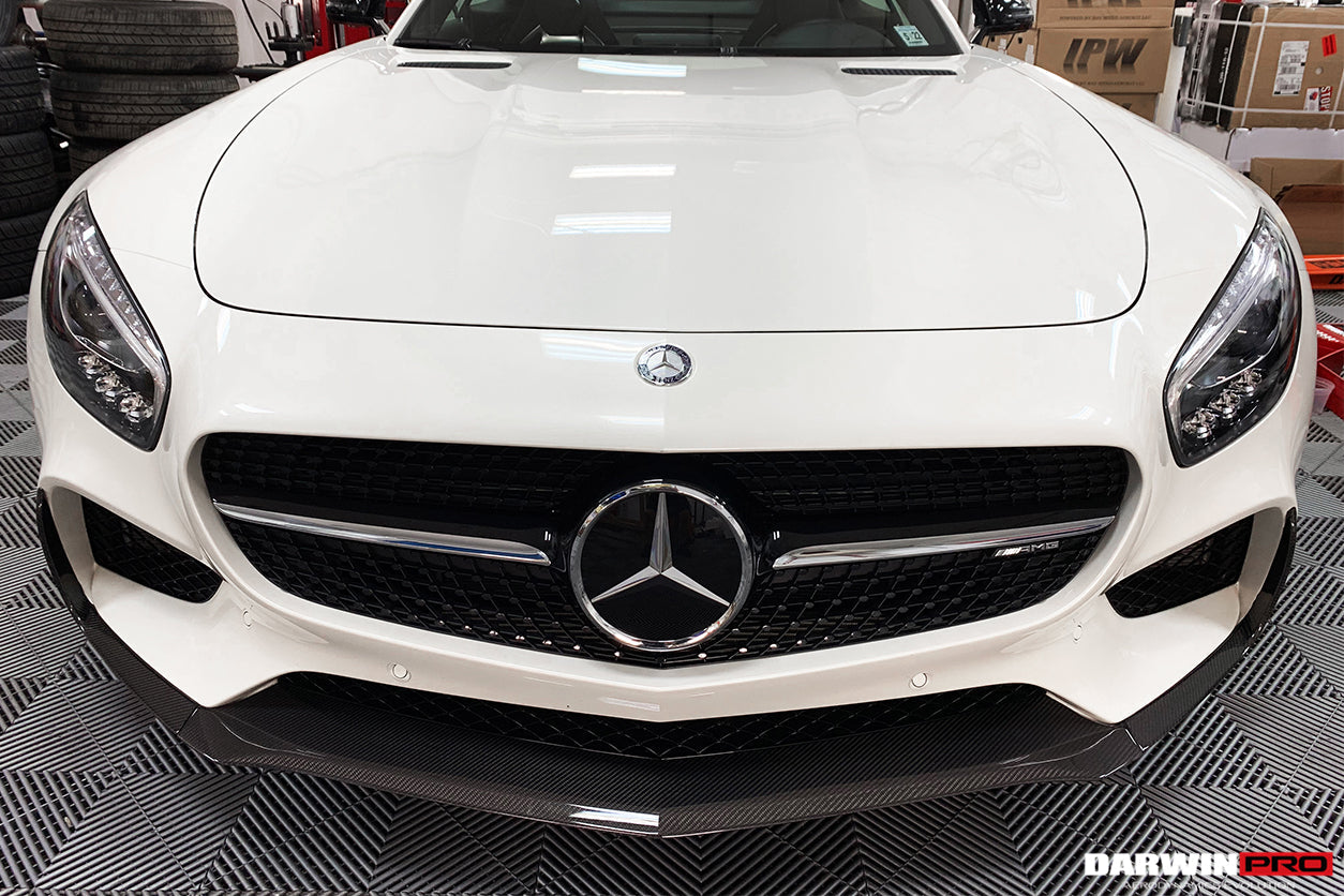 DarwinPRO Carbon Fiber Front Lip | 2015-2016 Mercedes Benz AMG GT GTS