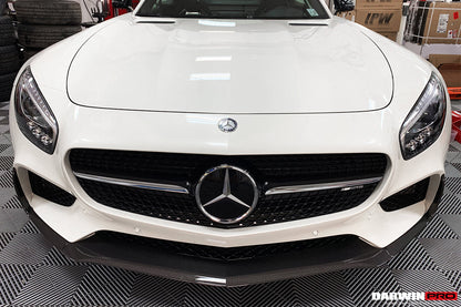 DarwinPRO Carbon Fiber Front Lip | 2015-2016 Mercedes Benz AMG GT GTS