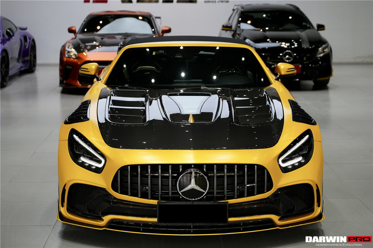 Parachoques delantero de fibra de carbono DarwinPRO 2015-2021 Mercedes Benz AMG GT, GTS y GTC IMPII Performance Part