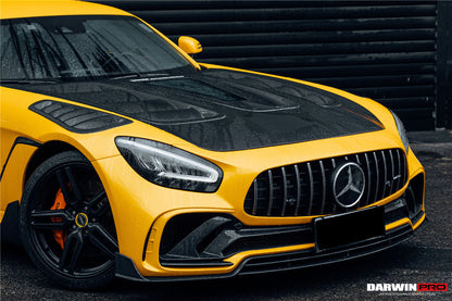 Parachoques delantero de fibra de carbono DarwinPRO 2015-2021 Mercedes Benz AMG GT, GTS y GTC IMPII Performance Part