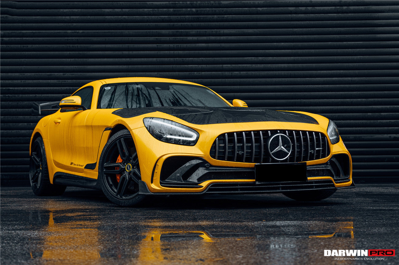 Parachoques delantero de fibra de carbono DarwinPRO 2015-2021 Mercedes Benz AMG GT, GTS y GTC IMPII Performance Part