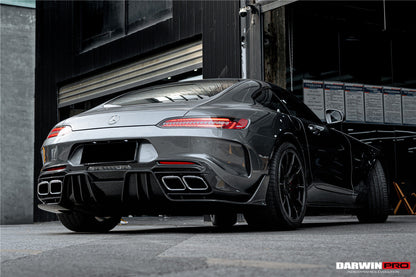 DarwinPRO IMPII Performance Part Carbon Fiber Rear Bumper | 2015-2021 Mercedes Benz AMG GT GTS