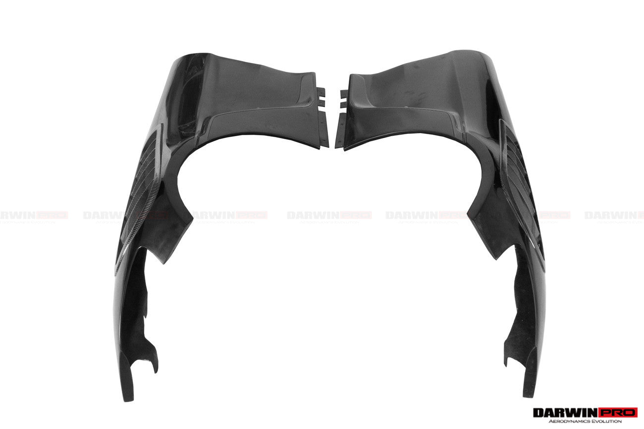 Guardabarros delantero de fibra de carbono DarwinPRO 2015-2021 Mercedes Benz AMG GT, GTS y GTC IMPII Performance Part