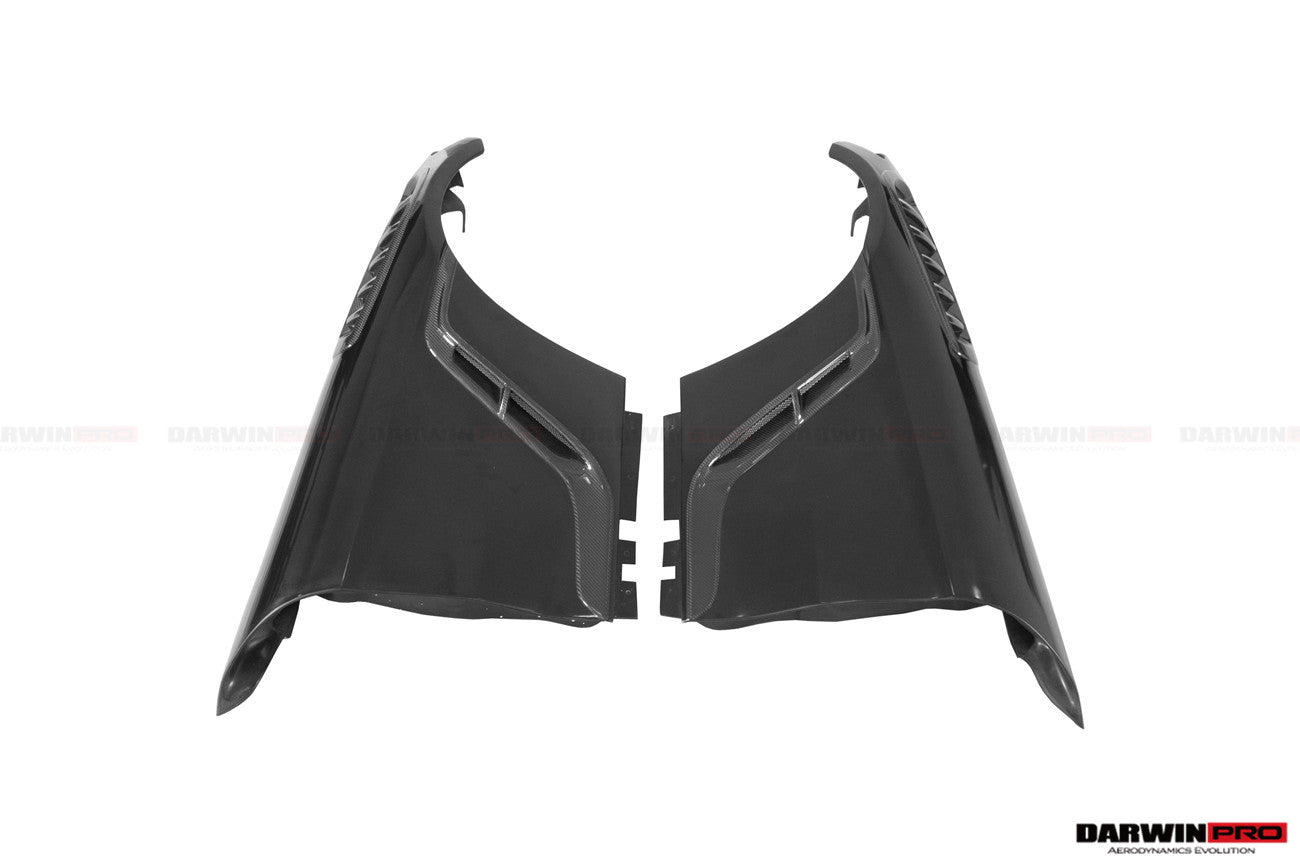 Guardabarros delantero de fibra de carbono DarwinPRO 2015-2021 Mercedes Benz AMG GT, GTS y GTC IMPII Performance Part