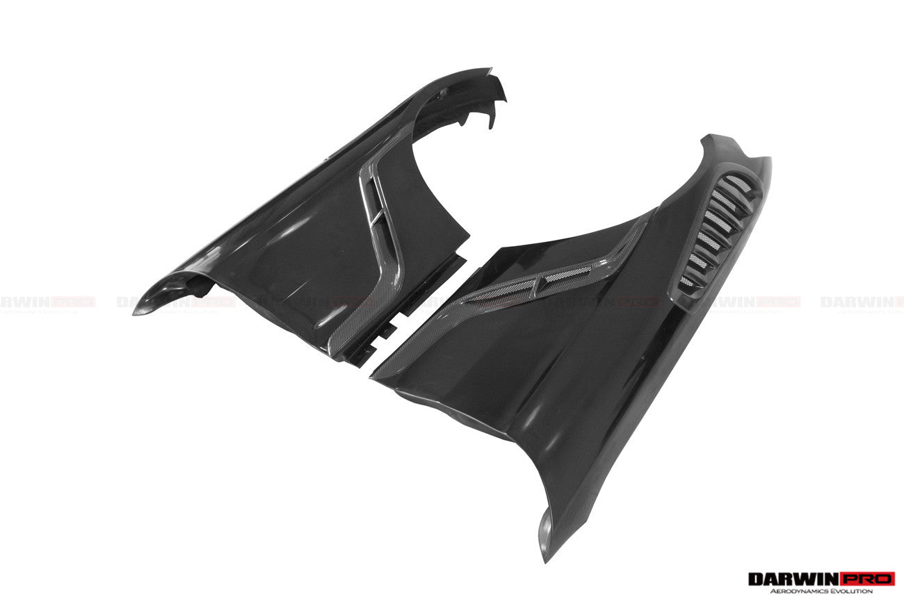 Guardabarros delantero de fibra de carbono DarwinPRO 2015-2021 Mercedes Benz AMG GT, GTS y GTC IMPII Performance Part