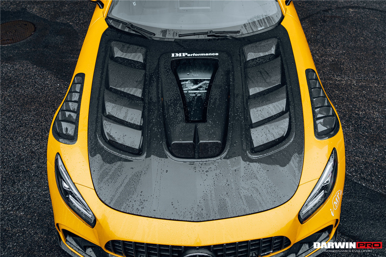 DarwinPRO IMPII Performance Carbon Fiber Hood | 2015-2021 Mercedes Benz AMG GT & GTS & GTC & GTR