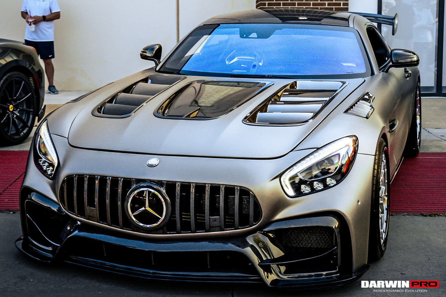 DarwinPRO IMPII Performance Carbon Fiber Hood | 2015-2021 Mercedes Benz AMG GT & GTS & GTC & GTR