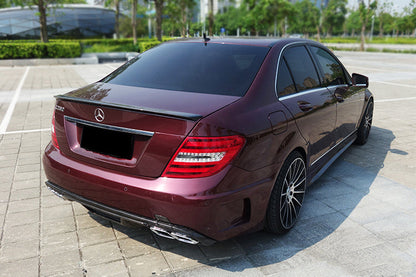 DarwinPRO 2008-2014 Mercedes Benz C Class W204 Sedan Trunk Spoiler